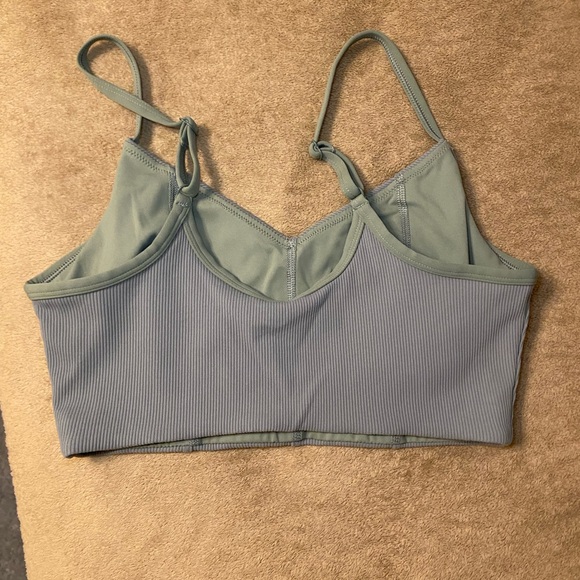 Aerie Olive Green Crop Top bundle. 5 tops - Picture 6 of 15